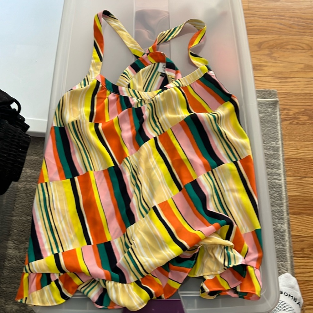 Cabi XL tank yellow, green , orange